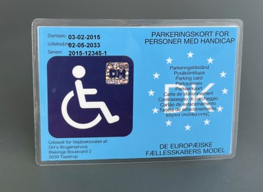 Handicapskilt